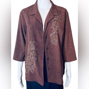 BonWorth brown blazer